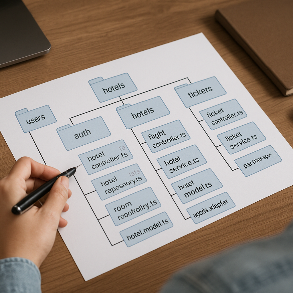 1주차 스터디/ 디렉토리 구조 = 비즈니스 흐름